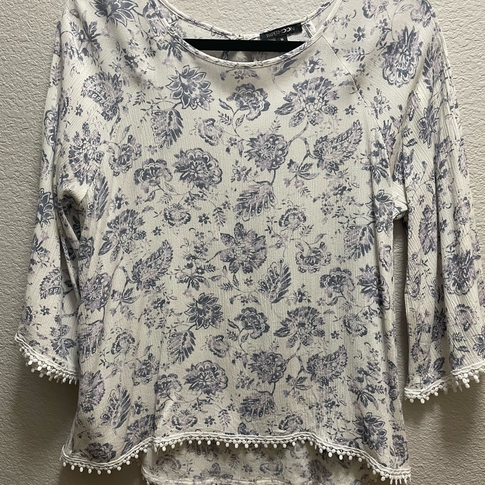 Papermoon Top with Scoop Neck